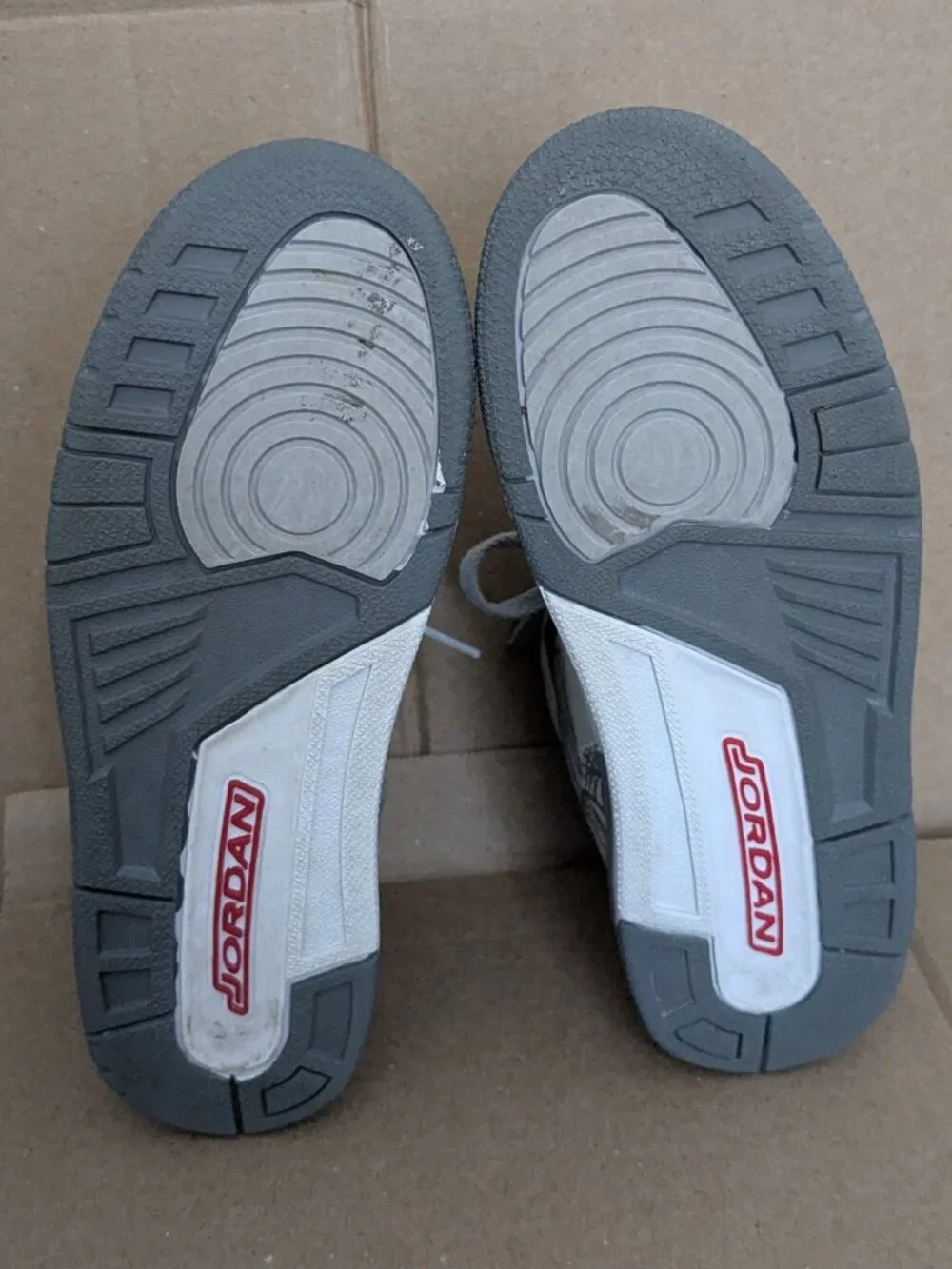 Air Jordan Boy's Spizike 'Wolf Grey' 315371-014  Size 3Y Gray